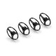 Alu Set-Up Wheel For 1/8 On-Road (4) - HUDY - 108070