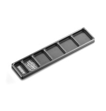 Plateau alu Hudy étroit 215x50mm - HUDY - 108192