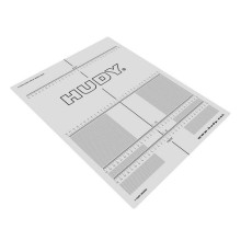 Plastic Set-Up Board Decal For 1/8, 1/10 - HUDY - 108210