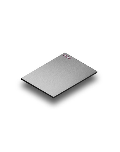 Planche de réglage Light 1/10 Piste - Gris argent - HUDY - 108302