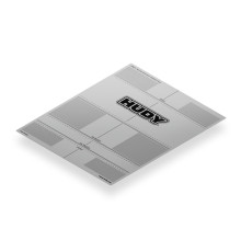Plastic Set-Up Board 449X562mm - 1/8 Off-Road - HUDY - 108213