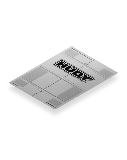 Plastic Set-Up Board Decal 282X386mm - 1/10 Tc - HUDY - 108360