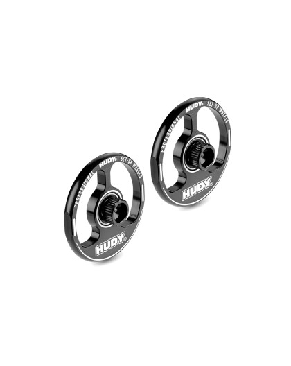 Alu Tweak Set-Up Wheel For 1/12 Pan Car (2) - HUDY - 109481