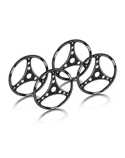 Alu Set-Up Wheel For 1/8 Gt (4) - HUDY - 109672