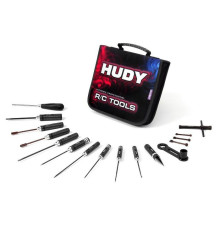 Set Of Tools + Carrying Bag - For 1/8 Off-Road Cars - HUDY - 190003