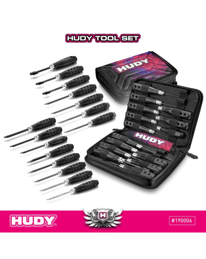 Set outils + trousse PROFITOOL - HUDY - 190006