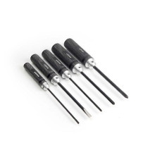 Screwdriver & Phillips Set - 5 Pcs. - HUDY - 190150
