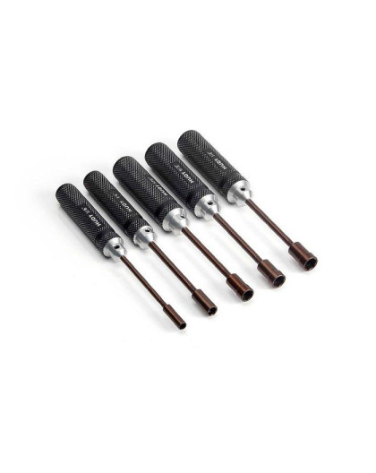 Set de tournevis douille US (6) - HUDY - 190171