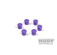 Cap For 14mm Handle - Violet (6) - HUDY - 195054-V
