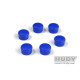 Bouchon de manche 22mm bleu (6) - HUDY - 195062-B