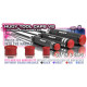 Bouchon de manche 22mm violet (6) - HUDY - 195062-V
