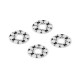 Body Post Hole Protector Vinyl Sticker 7X16X0.5mm (8) - HUDY - 209240