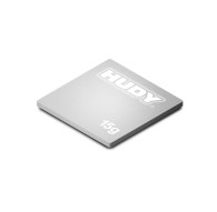 Hudy Pure Tungsten Weight Thin - 24.5X24.5mm - 15G - HUDY - 293086
