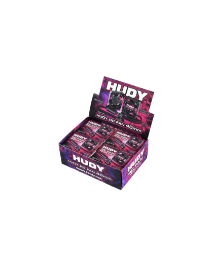Brushless Fan 40mm Intern. Soldering Tabs Set 12Pcs - HUDY - 293113XL