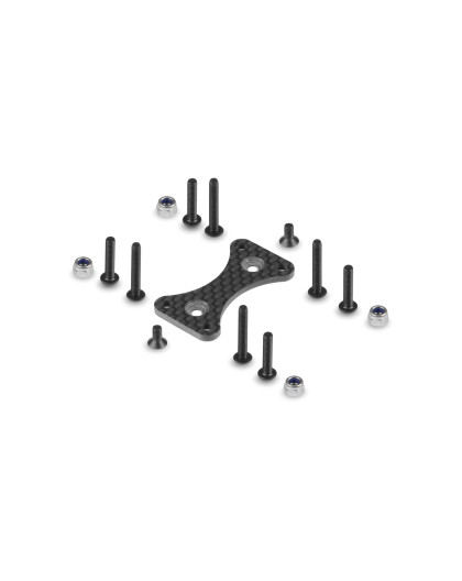 Carbon Dual Side Fan Extension - Dual Motor Fan Mount - HUDY - 293191