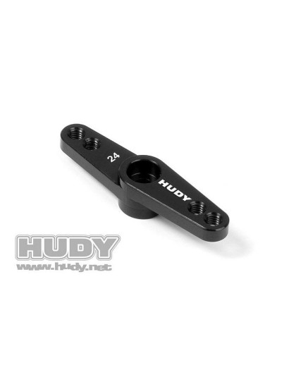 Servo Horn - Hitec - Offset 2-Hole M3 - 24T - HUDY - 293495