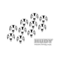 Alu Countersunk Shim (10) - HUDY - 296510