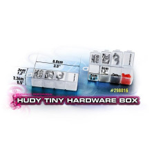 Hudy Tiny Hardware Box - 4-Compartments - HUDY - 298016