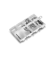 Hudy Tiny One-Piece Hardware Box - 8-Compartments - HUDY - 298017