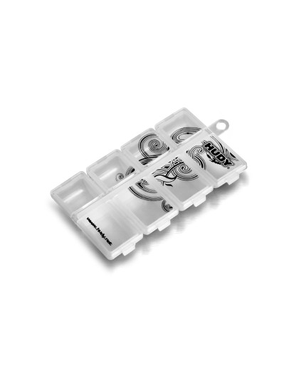 Hudy Tiny One-Piece Hardware Box - 8-Compartments - HUDY - 298017