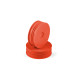 1/10 Off-Road Wheel - 2Wd Front Narrow –Orange (2) - HUDY - 803220-O