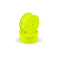 1/10 Off-Road Wheel - 4Wd – Front – Yellow (2) - HUDY - 803230-Y