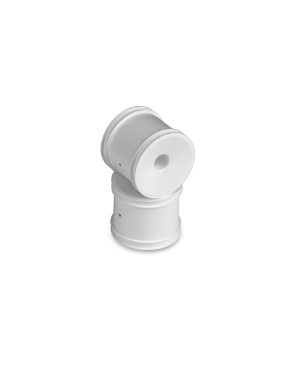 HUDY 1/10 OFF-ROAD WHEEL - STADIUM TRUCK – WHITE (2) - HUDY - 803250