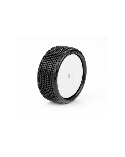 1/10 Glued Tire 4Wd Front Carpet - 102 - Medium (2) - HUDY - 854102-M