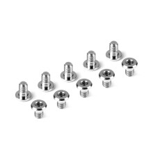 Titanium Low Head Screw Centering Dia M3X5 (10) - HUDY - 908305-T