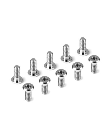Vis titane SFH Low M3x8 (10) - HUDY - 908308-T