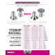 Titanium Low Head Screw Centering Dia M3X6 (10) - HUDY - 908306-T