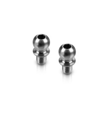 Rotule titane fileté D4.9mm L4mm - 2mm Hex (2) - HUDY - 990004