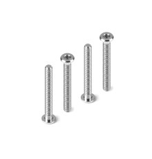 Titanium Low Head Screw Centering Dia M3X25 (4) - HUDY - 908325-T