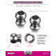 Rotule titane D4.9mm - 3mm Hex (2) - HUDY - 990102