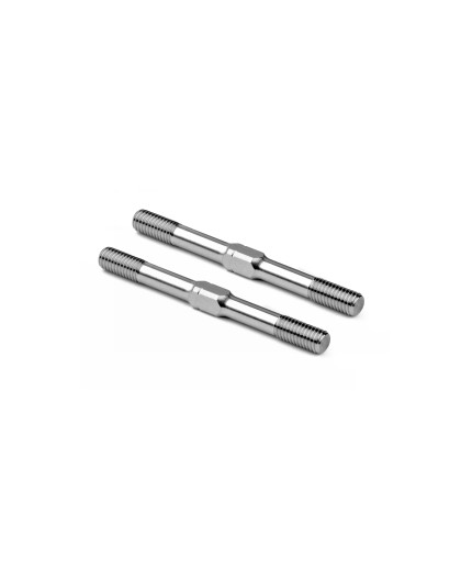 Hudy Titanium Adjustable Turnbuckle 55mm M5 L/R (2) - HUDY - 992555