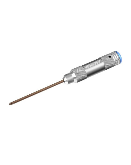 Tournevis cruciforme 4.0 mm Alu Grip - CORALLY - C-16151