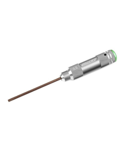 Tournevis plat 4.0 mm Alu Grip - CORALLY - C-16141