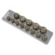 TEAM CORALLY - PINION CADDY M1.0 - 13 PINIONS - 5MM - C-16200 - CORAL