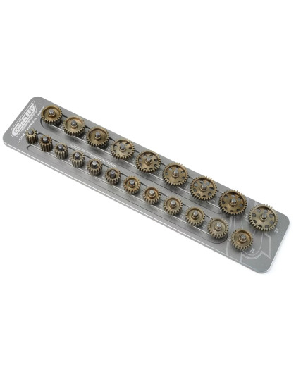 TEAM CORALLY - PINION CADDY 48DP - 21 PINIONS - 3.17MM - C-16206 - CO