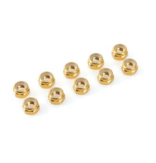 Nylstop alu M3 - Or - 10pcs - CORALLY - C-31020