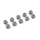 Nylstop alu M4 - Gris - 10pcs - CORALLY - C-31033