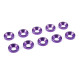 TEAM CORALLY - ALUMINIUM WASHER - FOR M4 FLAT HEAD SCREWS - - C-3121
