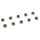 Rondelle alu CHC M2 - Gris - 10 pcs - CORALLY - C-31253