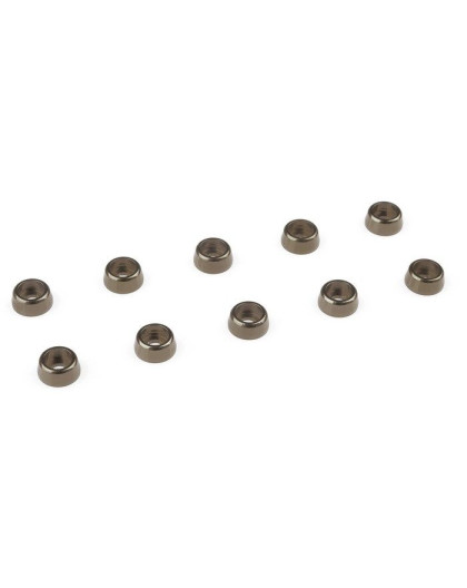 Rondelle alu CHC M2 - Gris - 10 pcs - CORALLY - C-31253