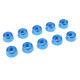 Rondelle alu CHC M4 - Bleu - 10 pcs - CORALLY - C-31284
