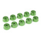 Rondelle alu CHC M5 - Vert - 10 pcs - CORALLY - C-31291