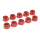 Rondelle alu CHC M5 - Rouge - 10 pcs - CORALLY - C-31295