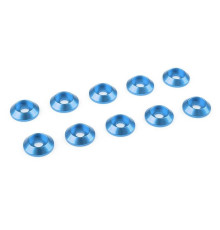 TEAM CORALLY - ALUMINIUM WASHE R - FOR M3 BUTTON HEAD SCREWS - C-3130
