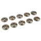 Rondelle alu BHC M3 15mm - Gris - 10 pcs - CORALLY - C-31313