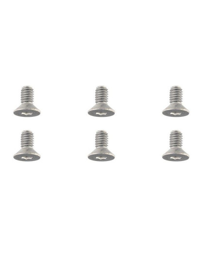 Vis titane FHC M4 x 8mm - 6 pcs - CORALLY - C-34030